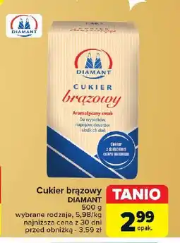 Carrefour Cukier brązowy Diamant Diamant polska oferta