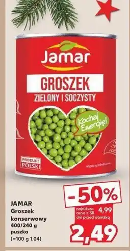 Kaufland Groszek konserwowy Jamar oferta