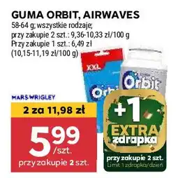 Stokrotka Guma do żucia peppermint saszetka Orbit oferta