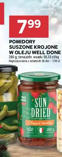 Stokrotka Pomidory suszone w oleju Well done oferta