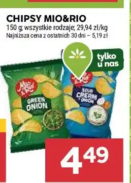 Stokrotka Chipsy cebulka w śmietanie Mio&rio oferta