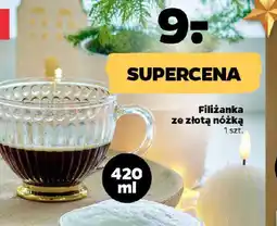 Netto Filiżanka ze złotą nóżką oferta