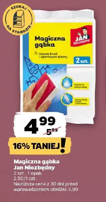 Netto Jan Niezbędny Magiczna gąbka oferta