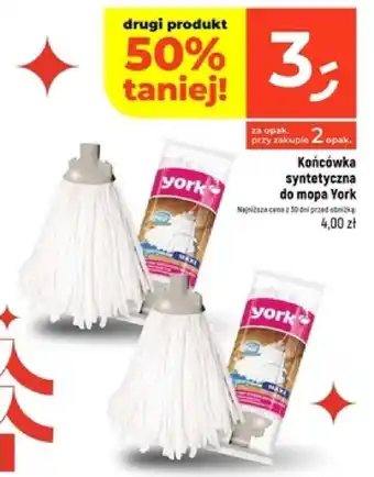 Dealz końcówka syntetyczna do mopa York oferta