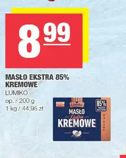 Spar Masło Ekstra 85% kremowe oferta