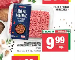 Spar Mięso mielone wieprzowe z łopatki oferta
