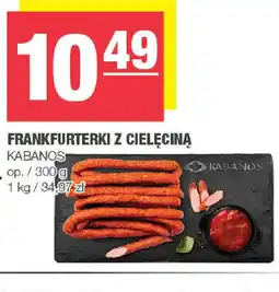 Spar Frankfurterki z cielęciną Kabanos oferta