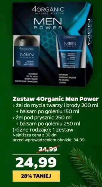 Netto Zestaw 4Organic Men Power oferta