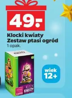 Netto Klocki kwiaty Zestaw ptasi ogród oferta