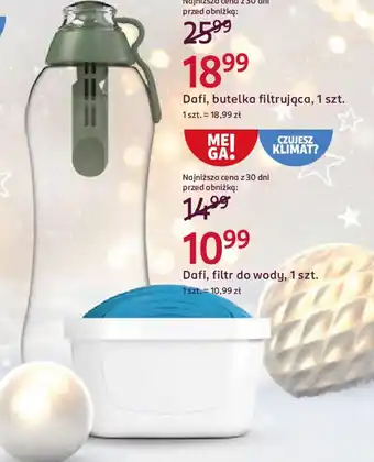 Rossmann Dafi, butelka filtrująca oferta