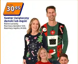 Sweter świąteczny damski lub męski