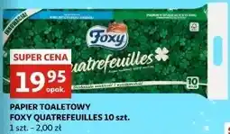 Auchan Papier toaletowy Foxy Quatrefeuilles oferta