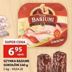 Auchan Szynka basiuni Sokołów oferta