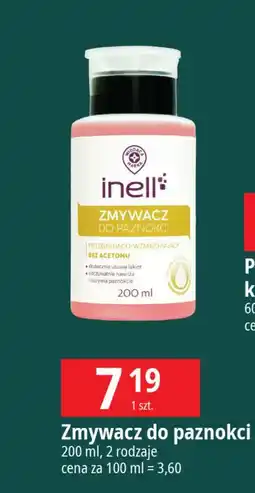 E.Leclerc Zmywacz do paznokci Wiodąca Marka Inell oferta