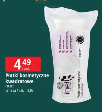 E.Leclerc Płatki kosmetyczne kwadratowe Wiodąca Marka Inell oferta