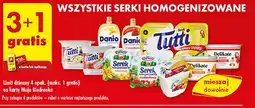 Biedronka Serek wanilia Tutti oferta