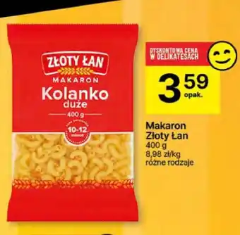 Delikatesy Centrum Makaron Złoty Łan oferta