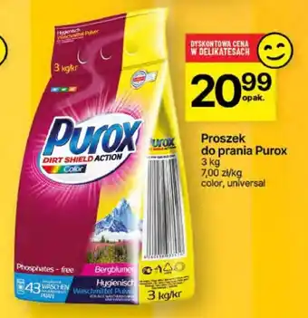 Delikatesy Centrum Proszek do prania Purox oferta