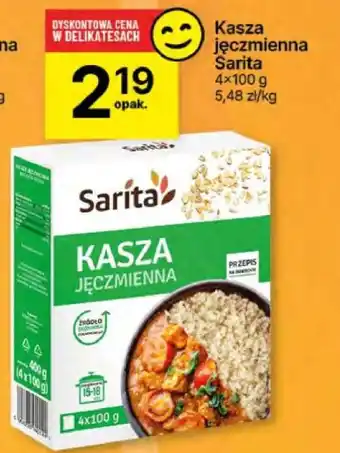 Delikatesy Centrum Kasza jęczmienna Sarita oferta