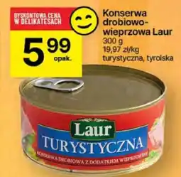 Delikatesy Centrum Konserwa drobiowo-wieprzowa Laur oferta