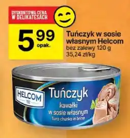 Delikatesy Centrum Tuńczyk w sosie własnym Helcom oferta