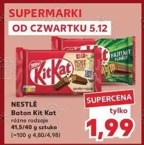 Kaufland Baton Kitkat 4 paluszki oferta