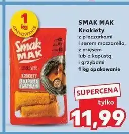 Kaufland Krokiety z pieczarkami i serem mozzarella Smak mak oferta