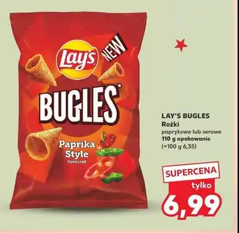 Kaufland Chipsy paprika Lay's bugles oferta