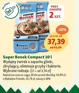 Maxi Zoo Żwirek Super Benek oferta