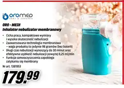 Media Markt Nebulizator Oromed oferta