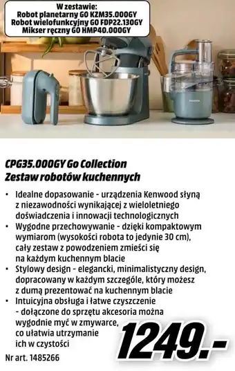 Media Markt Robot kuchenny Kenwood oferta