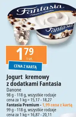 E.Leclerc Jogurt z kulkami w czekoladzie Danone Fantasia oferta