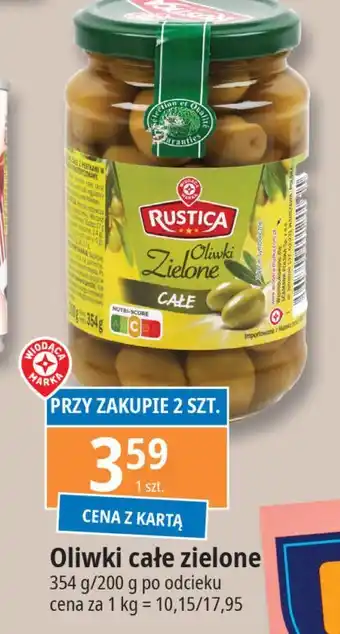 E.Leclerc Oliwki zielone całe Wiodąca Marka Rustica oferta