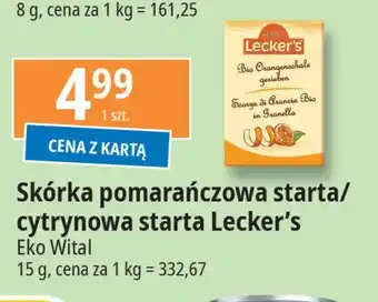 E.Leclerc Skórka cytrynowa starta Lecker's oferta