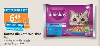 E.Leclerc Karma rybne przysmaki w galarecie Whiskas oferta