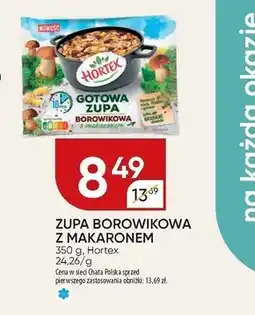 Chata Polska Hortex Gotowa zupa borowikowa z makaronem 350 g oferta