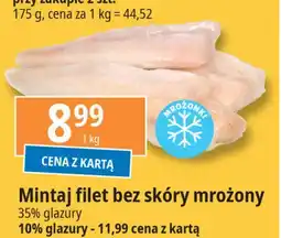 E.Leclerc Mintaj filety 10 % glazury oferta