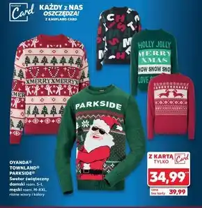 Kaufland Sweter świąteczny Kaufland oferta