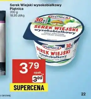 Delikatesy Centrum Piątnica Serek wiejski wysokobiałkowy 200 g oferta