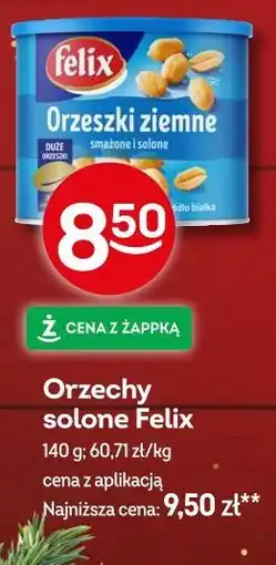 Żabka Orzechy solone Felix oferta