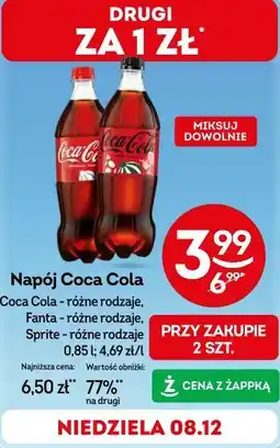 Żabka Napój Coca Cola oferta