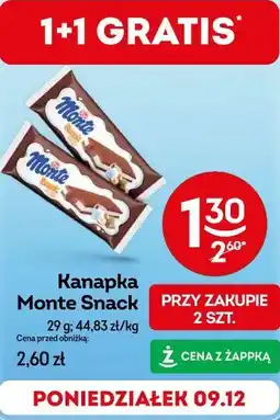 Żabka Kanapka Monte Snack oferta