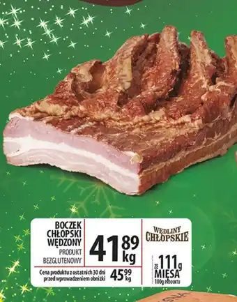 Delisso Delikatesy Boczek chłopski wędzony oferta