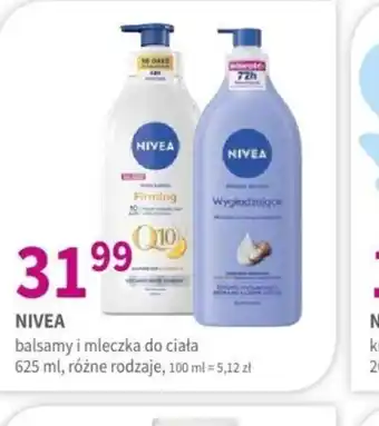 Drogerie Polskie NIVEA balsamy i mleczka do ciała oferta