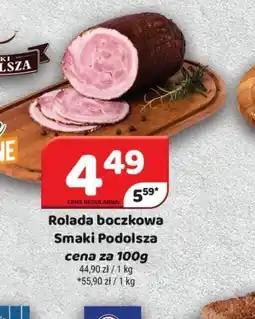 Delfin Rolada boczkowa Smaki Podola oferta