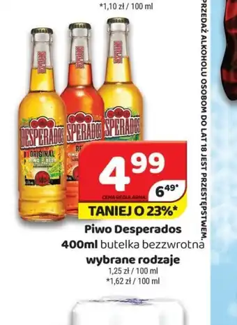 Delfin Piwo Desperados oferta