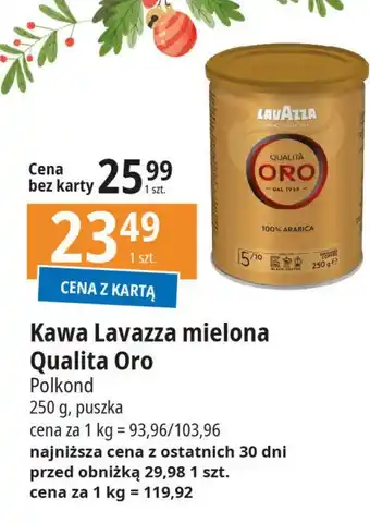 E.Leclerc Kawa - puszka Lavazza Qualita Oro oferta