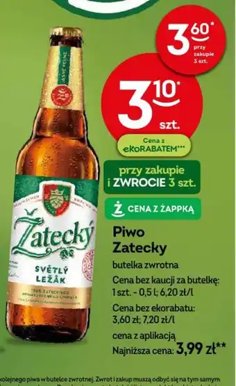 Żabka Piwo Žatecký oferta