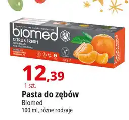 E.Leclerc Pasta do zębów citrus fresh Biomed oferta