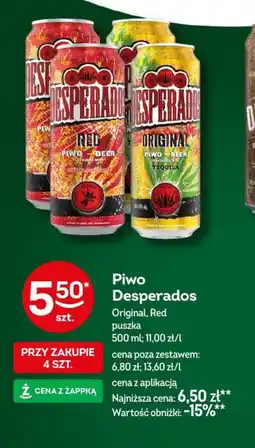 Żabka Piwo Desperados oferta